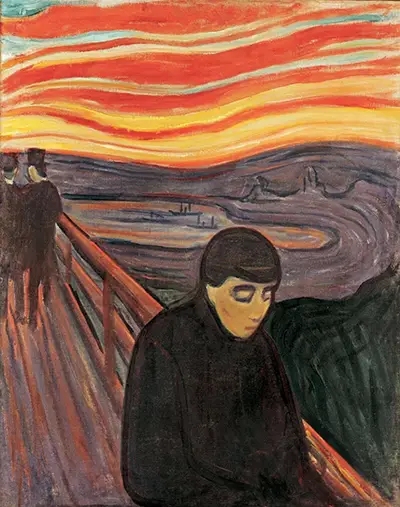 Verzweiflung Edvard Munch